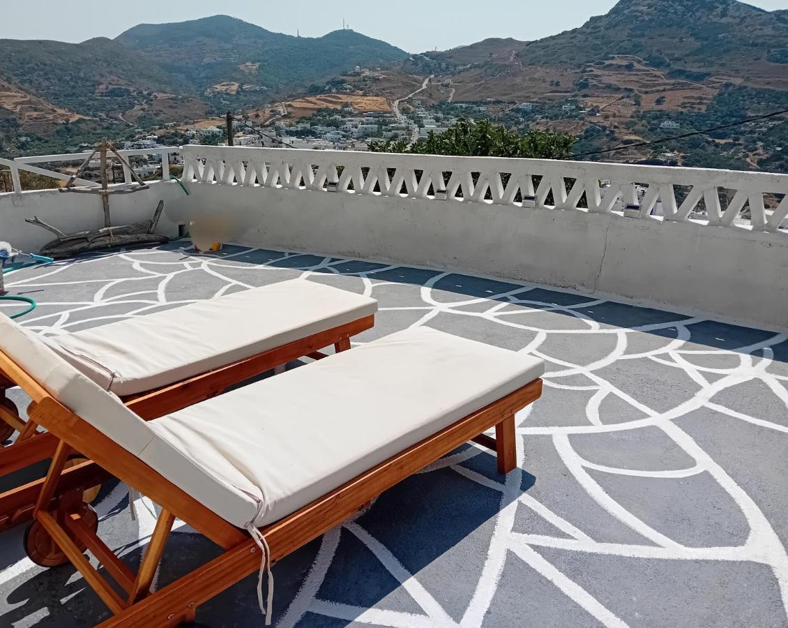 Vasiliki Skyros Castle View Villa Bagian luar foto