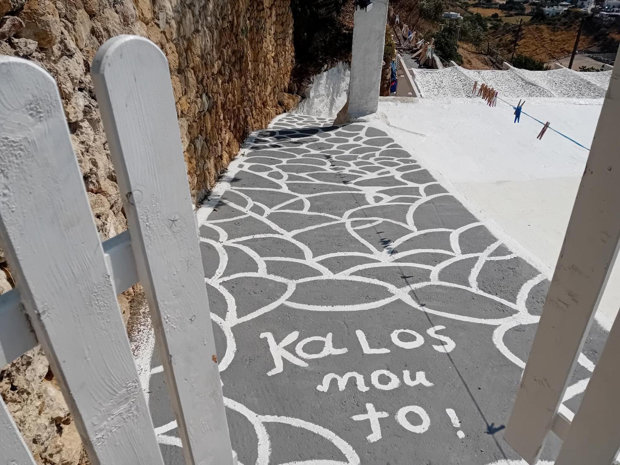 Vasiliki Skyros Castle View Villa Bagian luar foto
