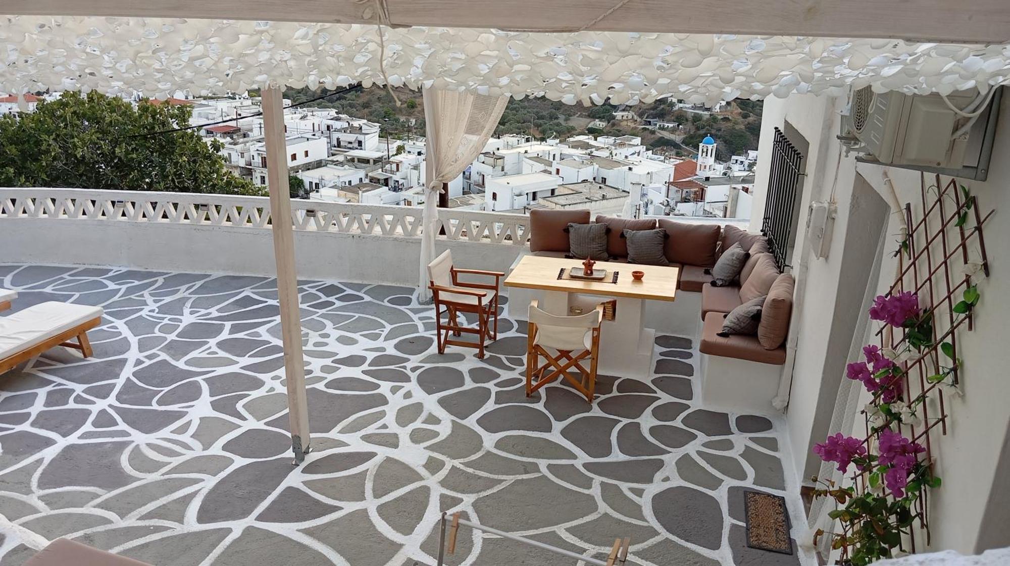 Vasiliki Skyros Castle View Villa Bagian luar foto