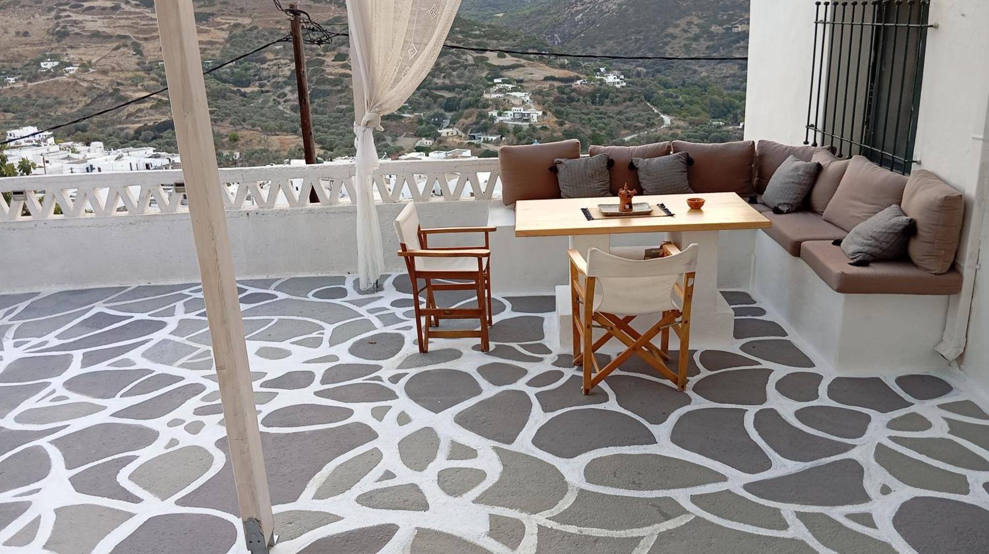 Vasiliki Skyros Castle View Villa Bagian luar foto