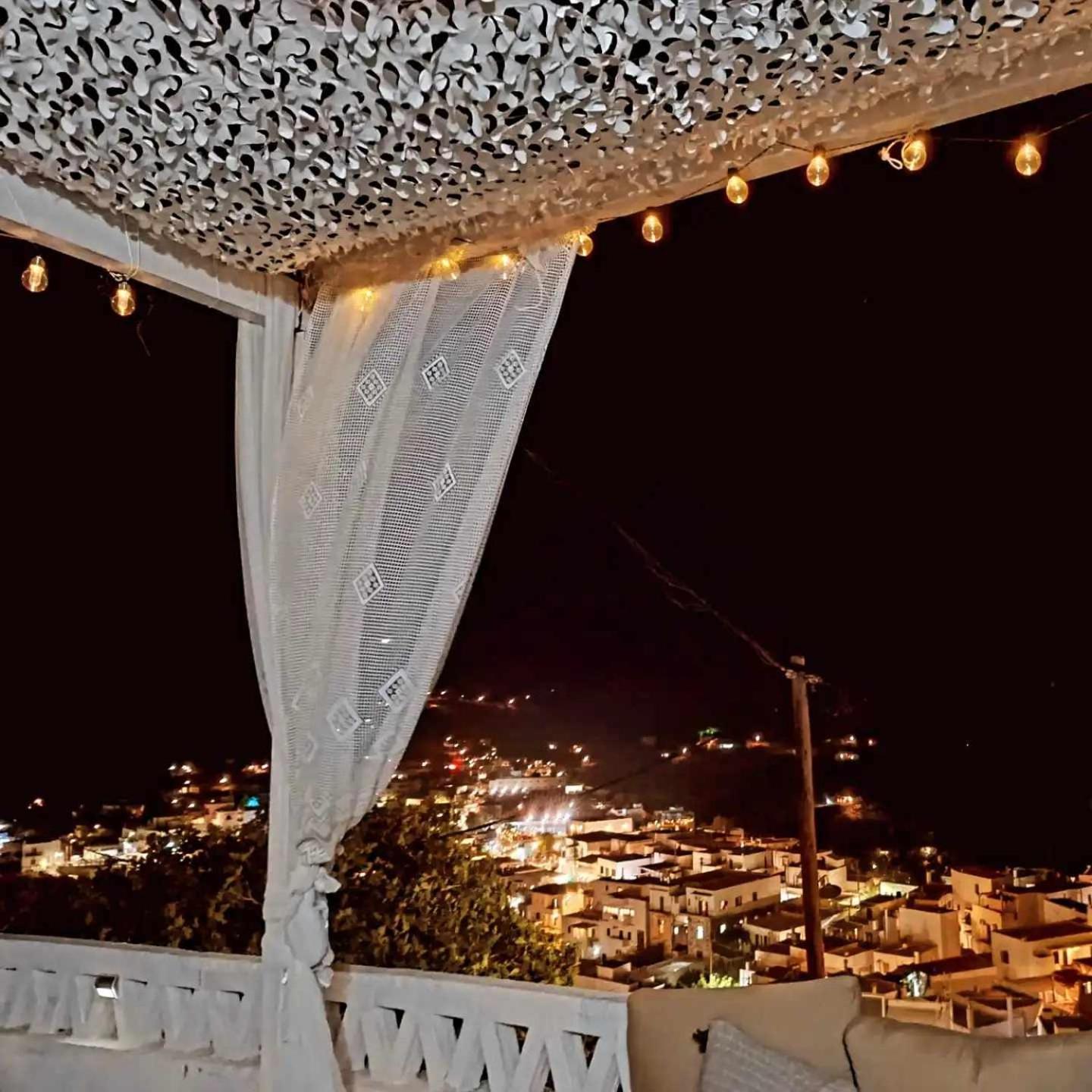 Vasiliki Skyros Castle View Villa Bagian luar foto