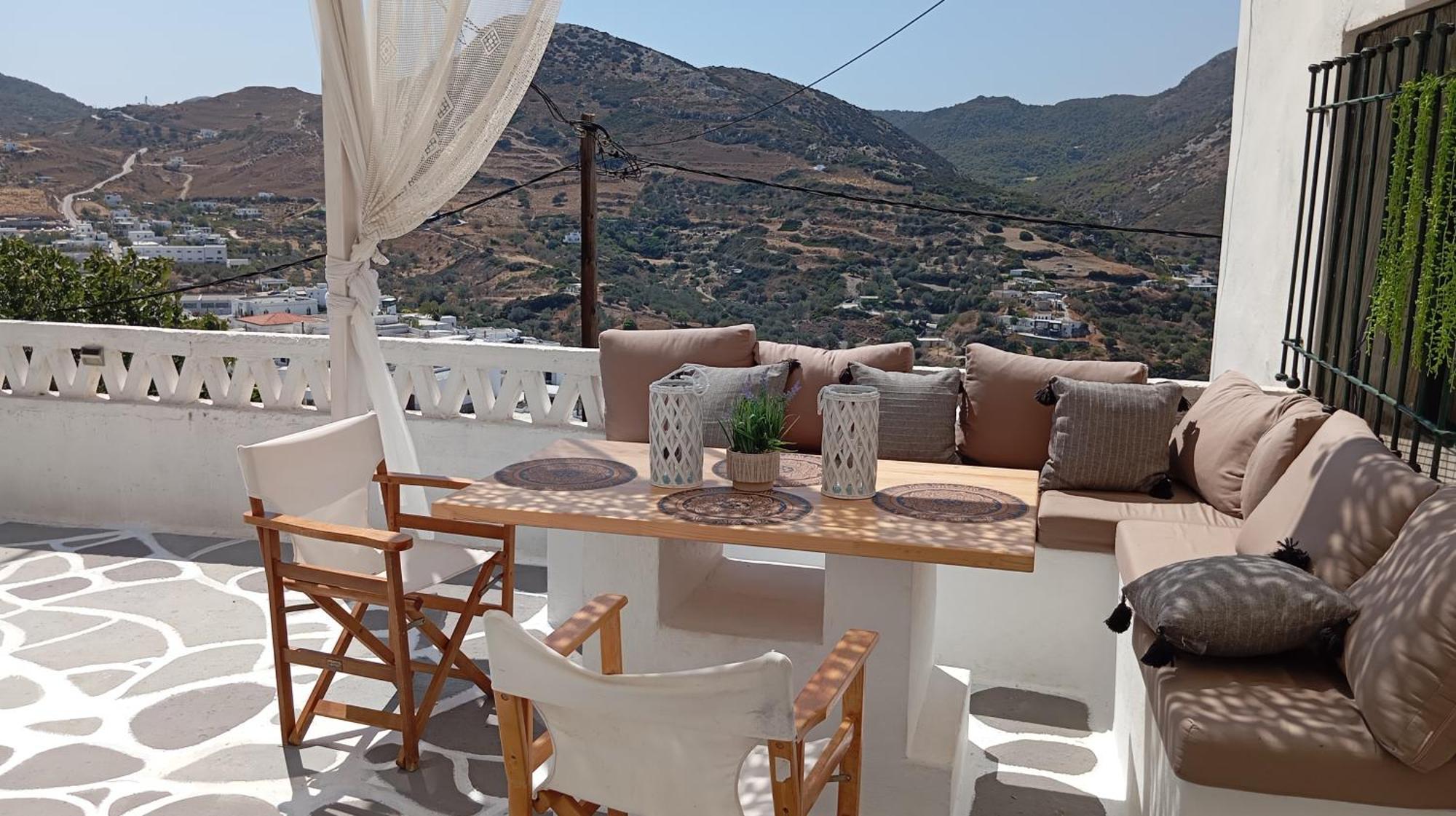 Vasiliki Skyros Castle View Villa Bagian luar foto